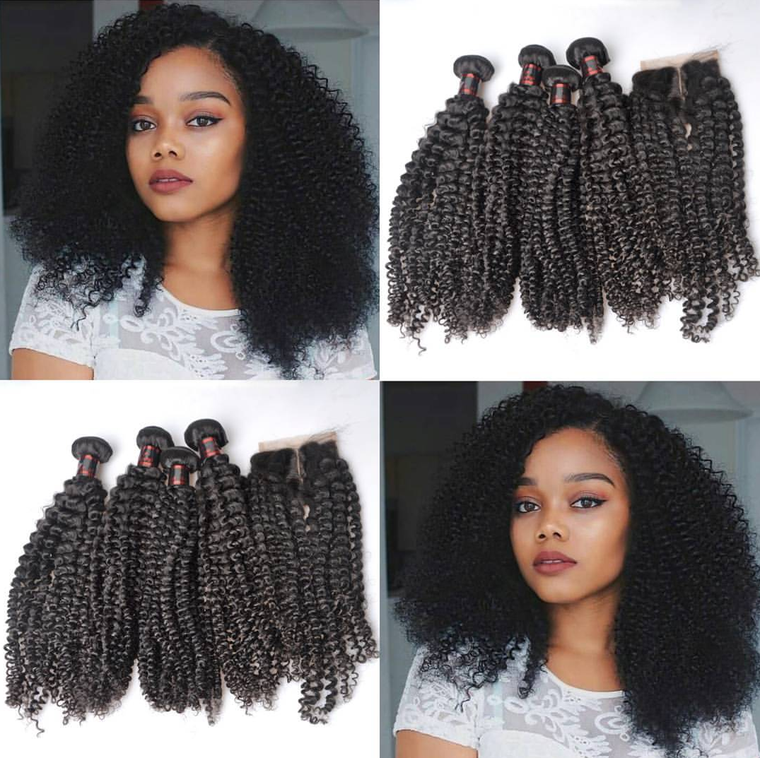 Do you like high quality kinky curly hair in the video? 