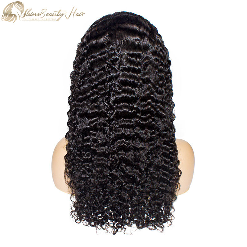 Shine Beauty Hair Brand Water Wave 13x4 Lace Front Wig Factory Wholesale Free Shipping