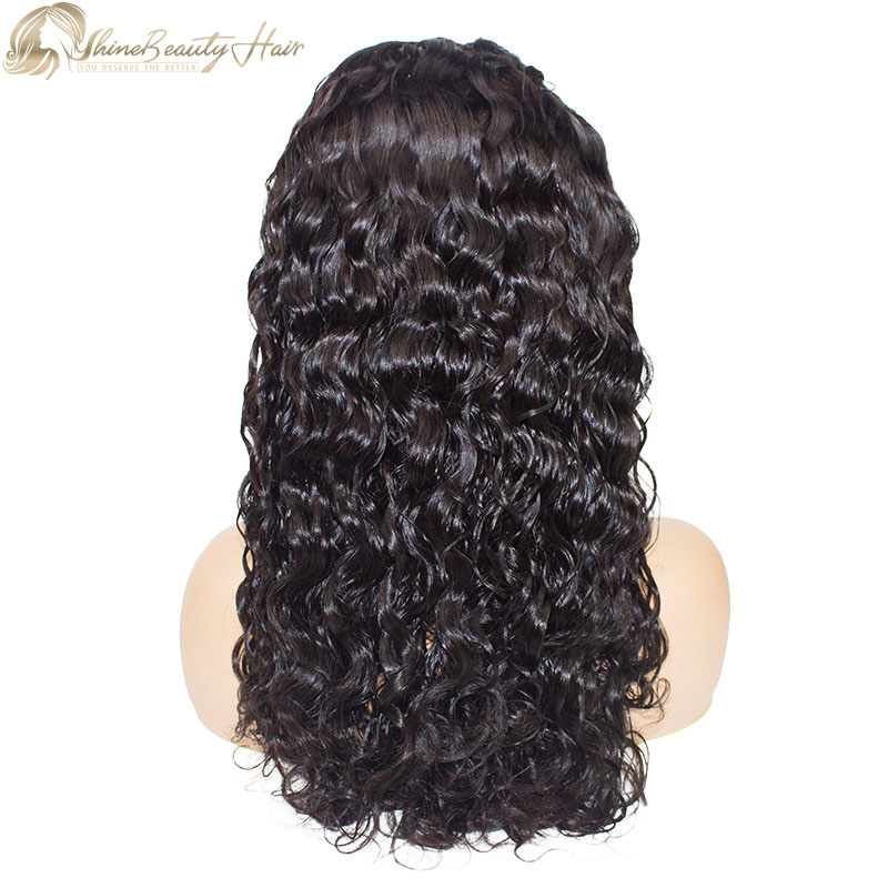 Fast Free Shipping Brazilian Human Hair Wigs Natural Wave Lace Frontal Wig Shine Beauty Hair Factory Wholesale