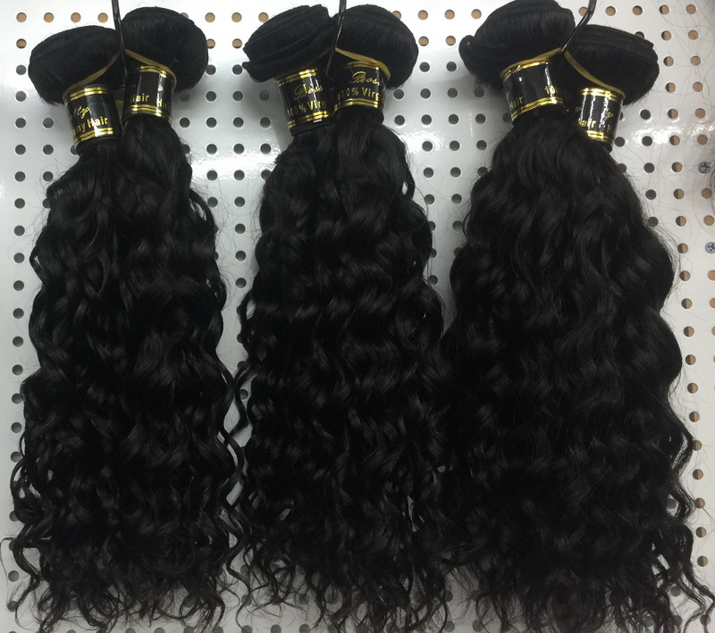 Shine Beauty Hair Brand Unprocessed Hair Bundles 3pcs/lot Natural Wave Wholesale Price Free Shipping