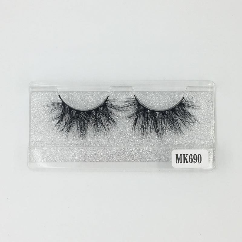 Fast Free Shipping Shine Beauty Hair Company 25 mm Mink Hair False Lashes No.690 Long Lasting Competitive Price