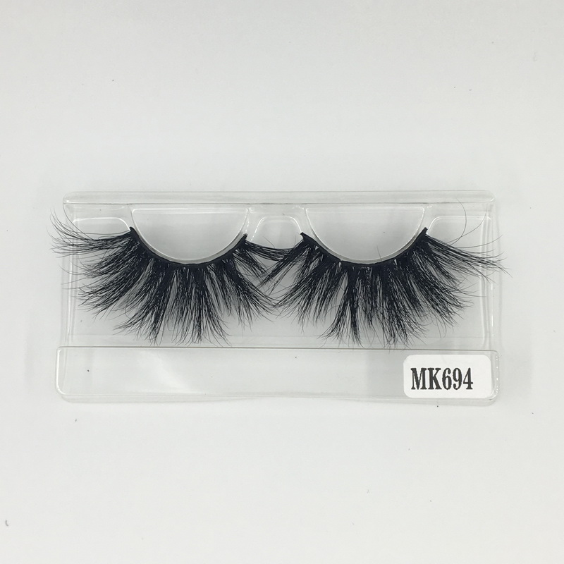 HOT!! Shine Beauty Hair Brand Long Lasting Mink Extension 25 mm Lashes 3D No.694 Factory Direct Wholesale Price