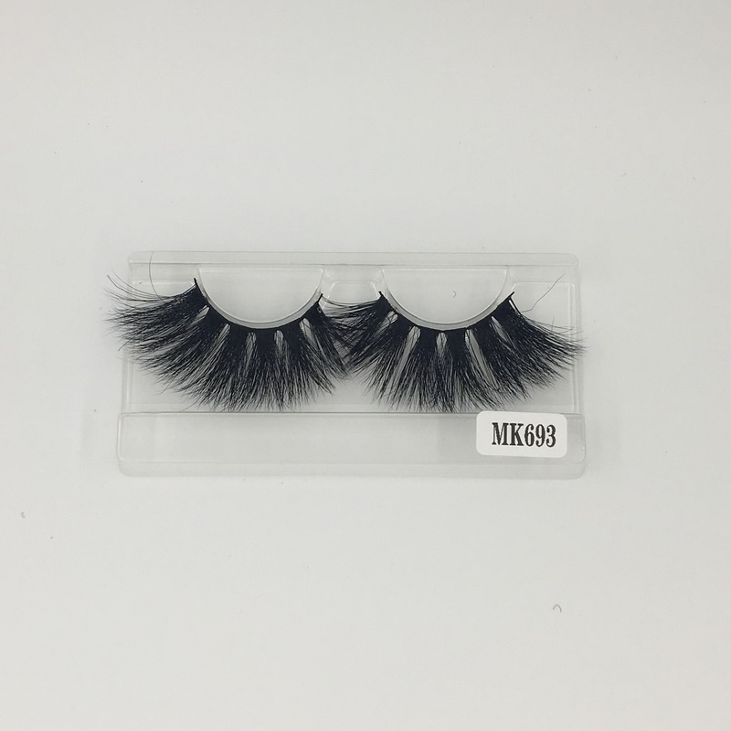 Fast Free Shipping Affordable Price Long Lasting Individual Mink Lashes 3D No.693 Shine beauty Hair Factory Direct Sale