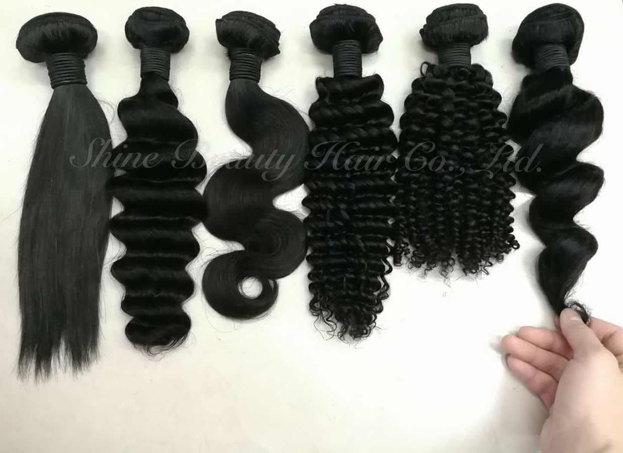 Both 100% Virgin Human Hair In High Quality Standard And Common Quality Standard