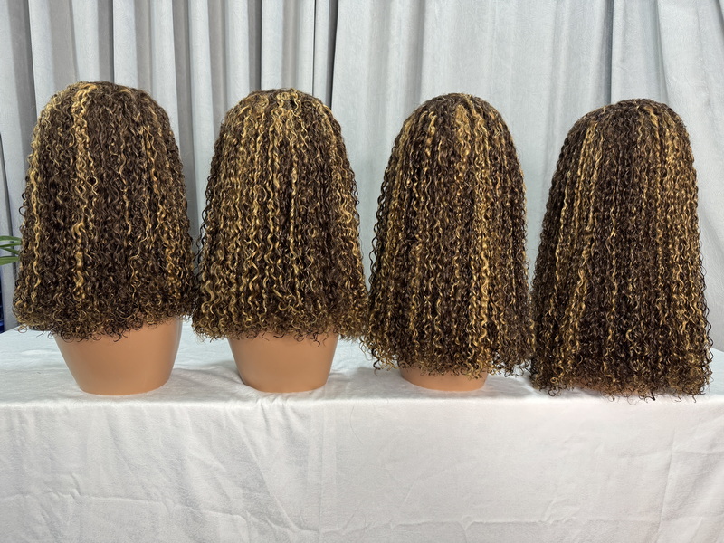 The Hotsale Water Wave 5x5 Lace Pixie Wigs